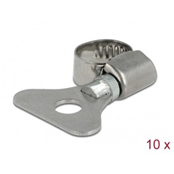 Delock 19570 8-12mm 10 db-os fém pillangó tömlőbilincs