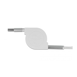 Delock 85850 3 az 1-ben visszahúzható fehér USB töltokábel 8 tus- / Micro-USB- / USB Type-C  végzodéssel