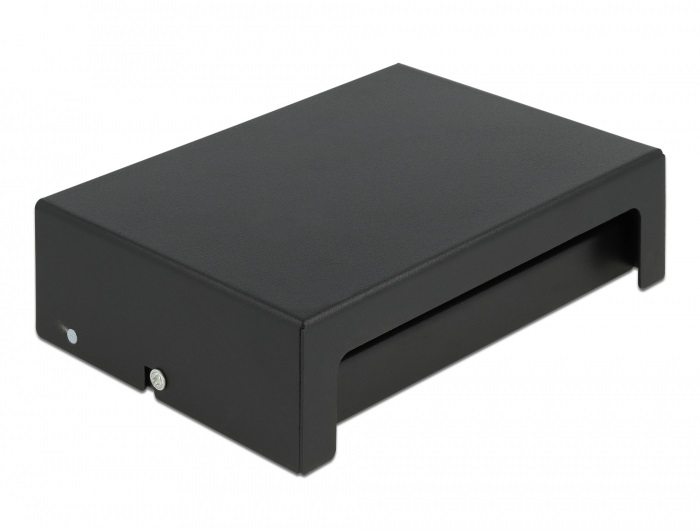 Delock 43413 8 portos fekete Keystone próbapanel