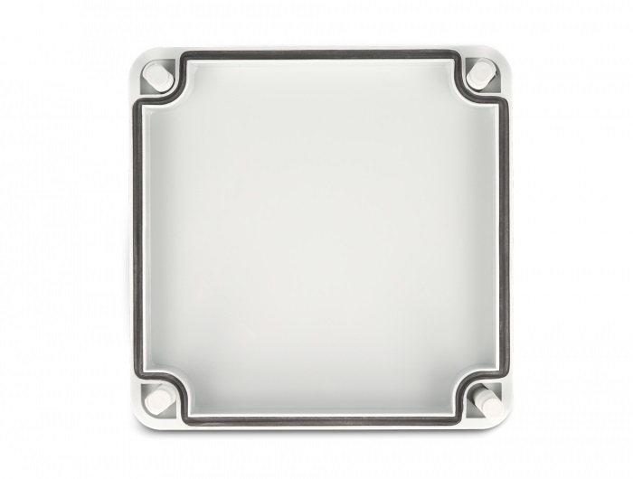 Delock 60398 IP65 vízhatlan 125x125x75mm szürke installációs ház
