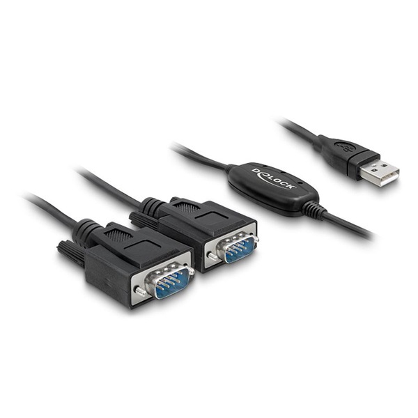 Delock 61886 USB 2.0/2xsoros adapter
