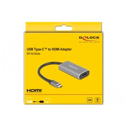 Delock 62632 USB Type-C apa > HDMI anya 8K HDR adapter