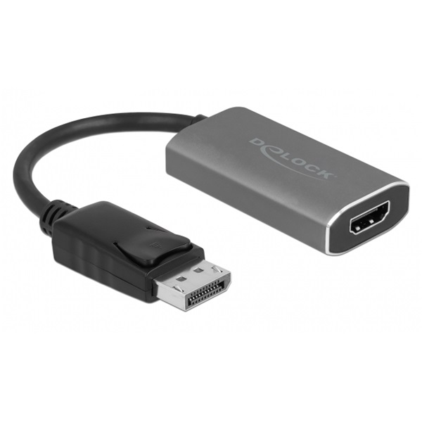 Delock 63118 DisplayPort 1.4 apa - HDMI 8K HDR anya adapter