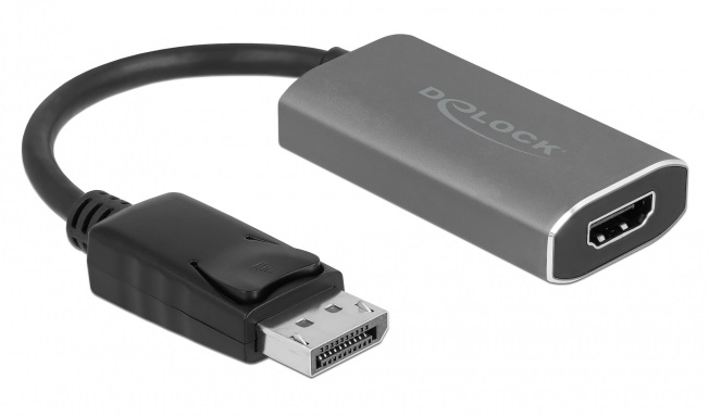 Delock 63118 DisplayPort 1.4 apa - HDMI 8K HDR anya adapter