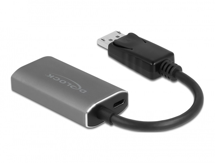 Delock 63118 DisplayPort 1.4 apa - HDMI 8K HDR anya adapter