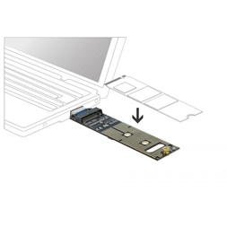 Delock 64069 M.2 M PCIe NVMe SSD USB 3.1 átalakító