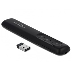 Delock 64092 USB-s Lézermutató fekete