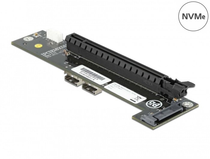 Delock 64148 2xSFF-8654 - PCIe x16 kártya