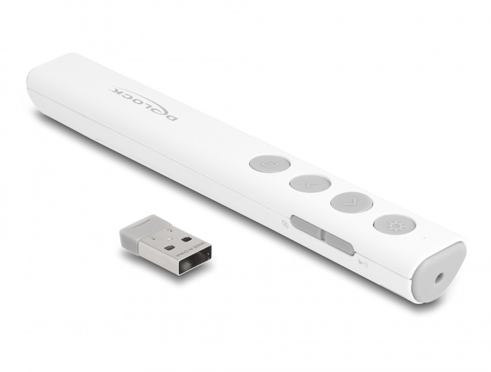 Delock 64251 USB-s Lézermutató fehér
