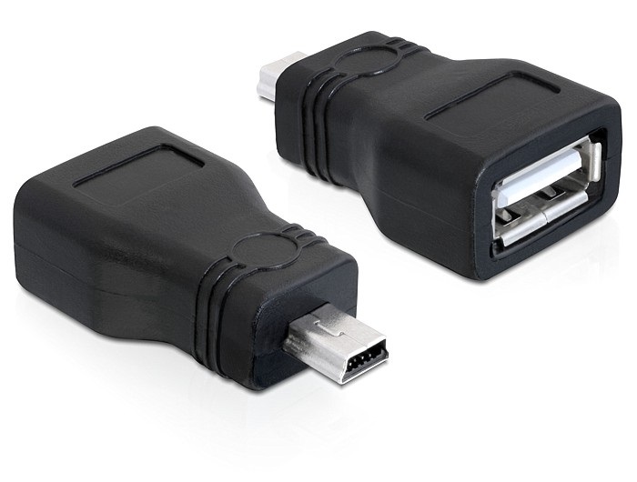 Delock 65277 USB 2.0-A anya - mini USB apa adapter