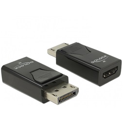 Delock 66234 Displayport 1.2/HDMI 4K passzív fekete adapter