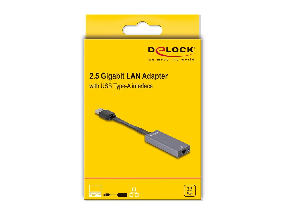 Delock 66247 USB A - 2,5 Gigabit LAN adapter