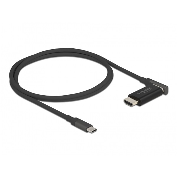 Delock 66685 1,2m USB-C - HDMI 4K 60Hz mágneses kábel
