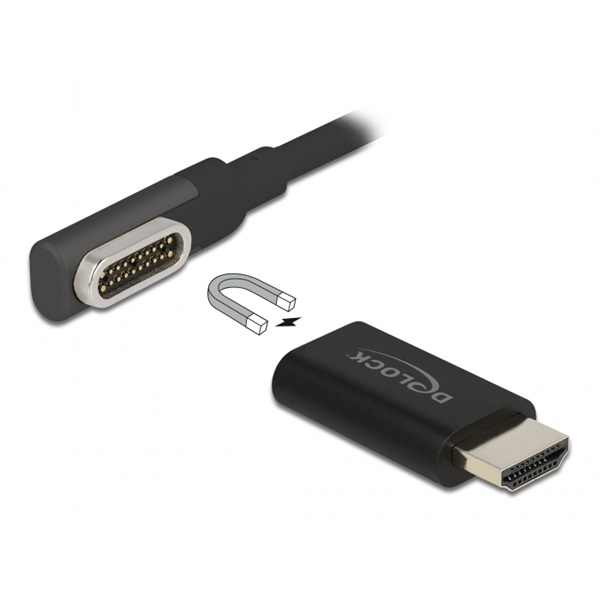 Delock 66685 1,2m USB-C - HDMI 4K 60Hz mágneses kábel