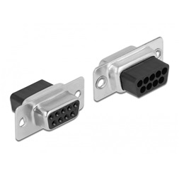 Delock 66759 D-Sub 9-tűs anya - RJ12 6P/6C anya összekötő adapter