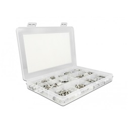 Delock 66811 70db-os 75 Ohm BNC/TNC/F krimp doboz