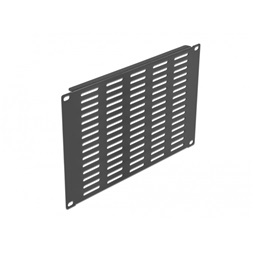 Delock 66842 10" 4U vízszintesen szellőző fekete panel