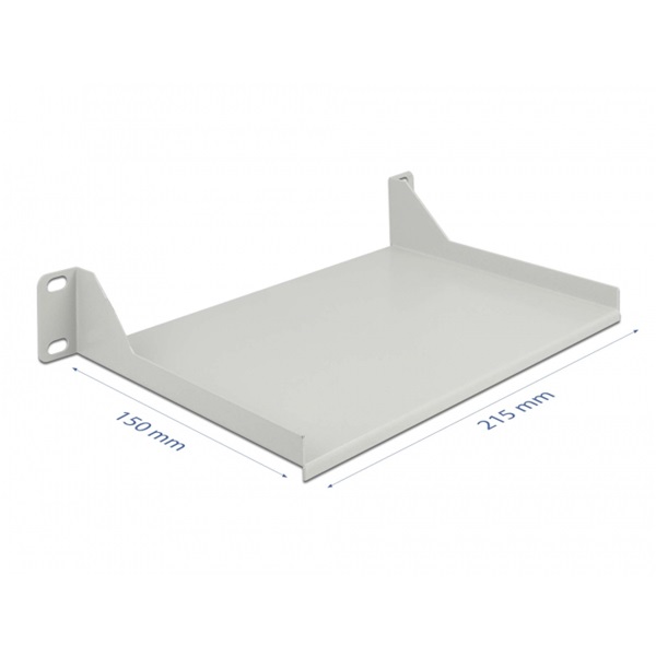 Delock 66854 10" 1U szürke polc