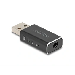Delock 68001 USB 24 Bit/96kHz High Res Audio gaming DAC