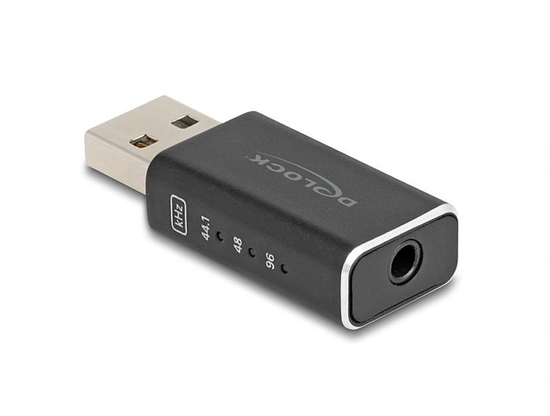 Delock 68001 USB 24 Bit/96kHz High Res Audio gaming DAC