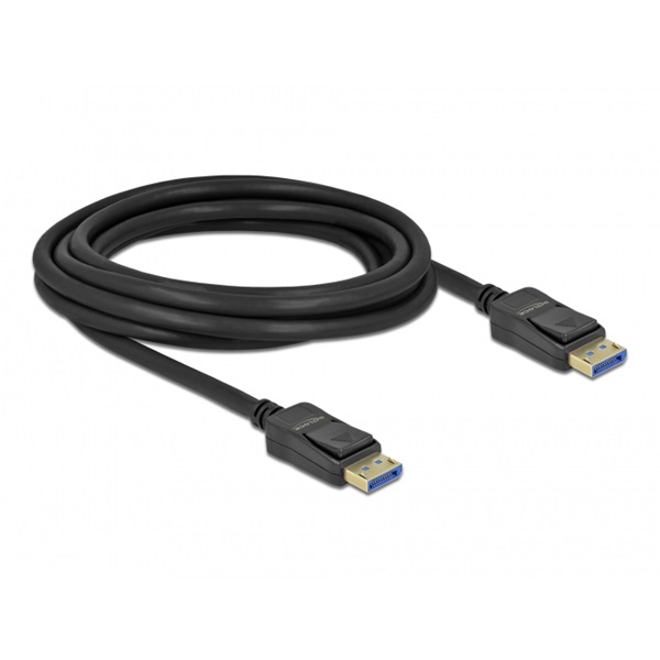 Delock 80263 3m DisplayPort 10K 60 Hz 54 Gbps kábel