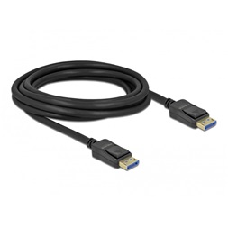 Delock 80263 3m DisplayPort 10K 60 Hz 54 Gbps kábel