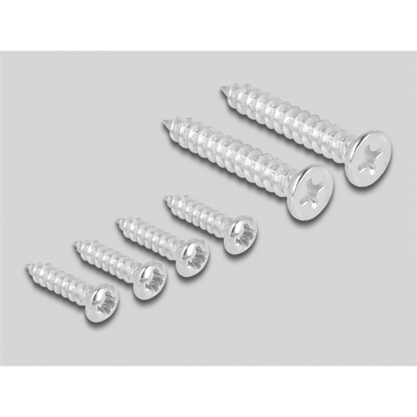 Delock 81333 Easy 45 152x82mm falra rögzíthető fehér ház