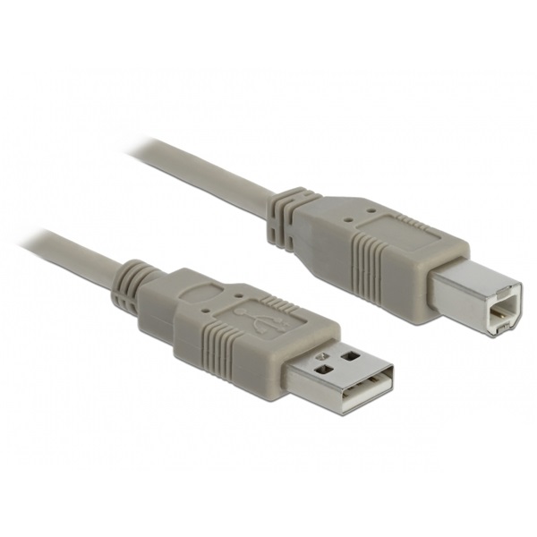 Delock 82216 USB 2.0 A-B apa/apa 3m kábel