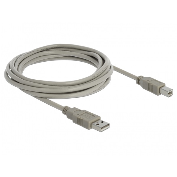 Delock 82216 USB 2.0 A-B apa/apa 3m kábel
