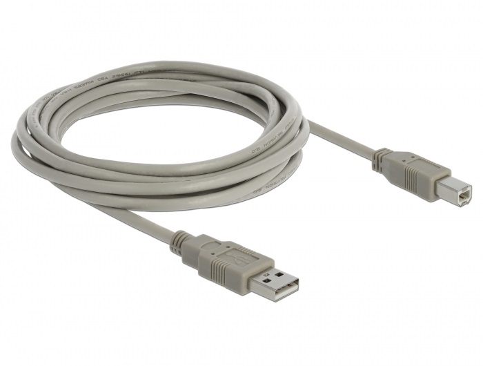 Delock 82216 USB 2.0 A-B apa/apa 3m kábel