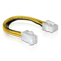 Delock 82405 PCI Express (hálózati 8 tűs EPS) - 4 tűs ATX P4 tápkábel