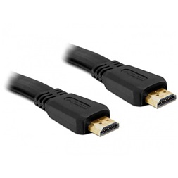Delock 82670 2 m lapos High Speed HDMI kábel Ethernettel