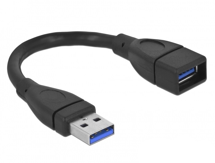 Delock 82776 USB 3.0 A-A 15cm apa/anya hosszabbító kábel