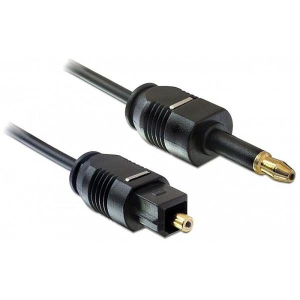Delock 82875 1m Toslink Standard apa - Toslink mini 3.5 mm apa kábel