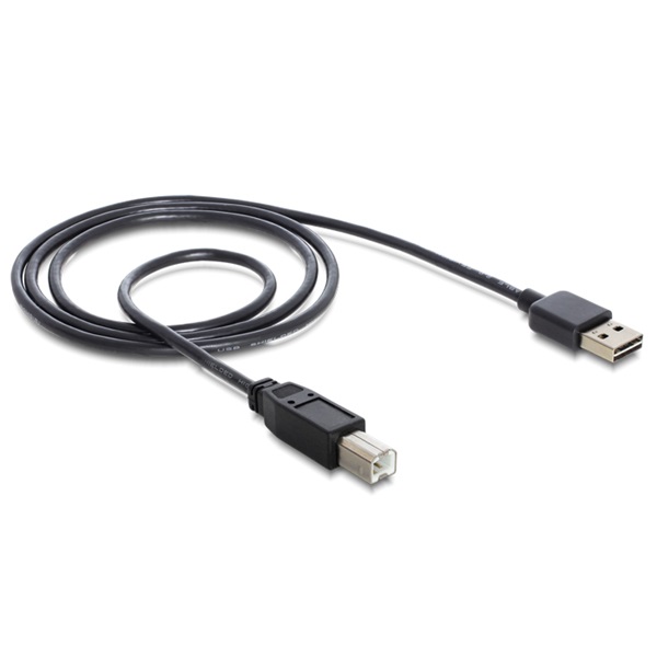 Delock 83359 EASY-USB 2.0-A apa > USB-B apa 2m kábel