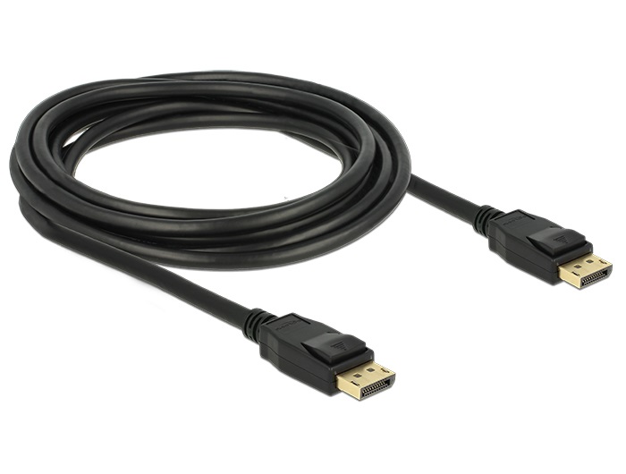 Delock 83807 Displayport 1.2 apa > Displayport apa 4K 3m kábel