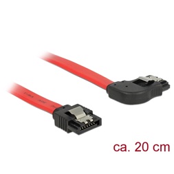 Delock 83967 6 Gb/s SATA egyenes - SATA jobbranéző kábel