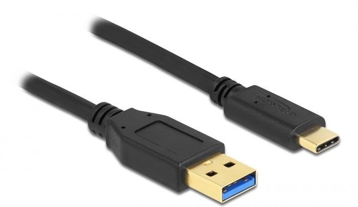Delock 84006 SuperSpeed 3m USB A 3.2 Gen 1/USB Type-C kábel