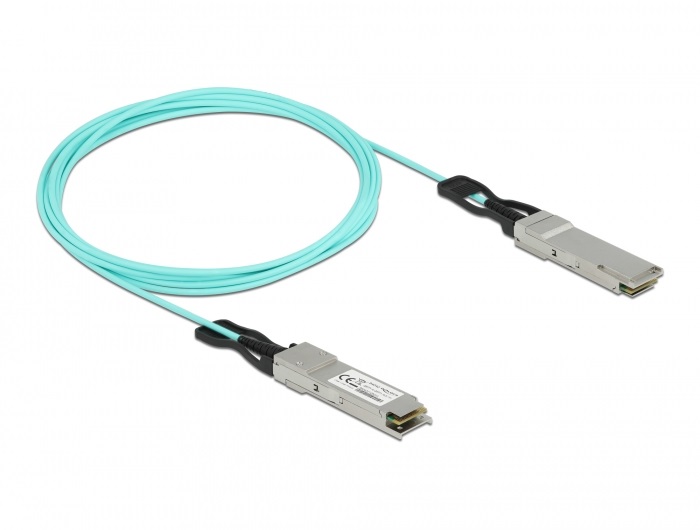 Delock 84042 3m QSFP+ aktív optikai kábel