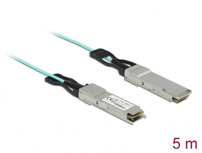 Delock 84048 5m QSFP+ aktív optikai kábel