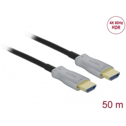 Delock 84133 50m HDMI 4K 60Hz aktív optikai kábel