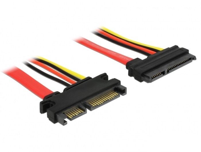 Delock 84361 SATA 50cm hosszabbító kábel