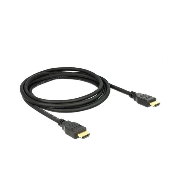 Delock 84714 2m HDMI A apa > HDMI A apa nagy sebességű 4K Ethernet kábel
