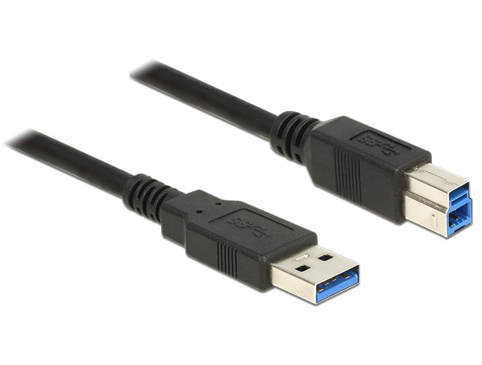 Delock 85068 2m USB 3.0 A/USB 3.0 B kábel
