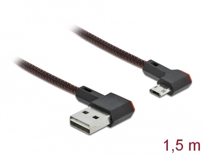 Delock 85272 1,5m Easy USB 2.0 A/USB 2.0 Micro B kábel