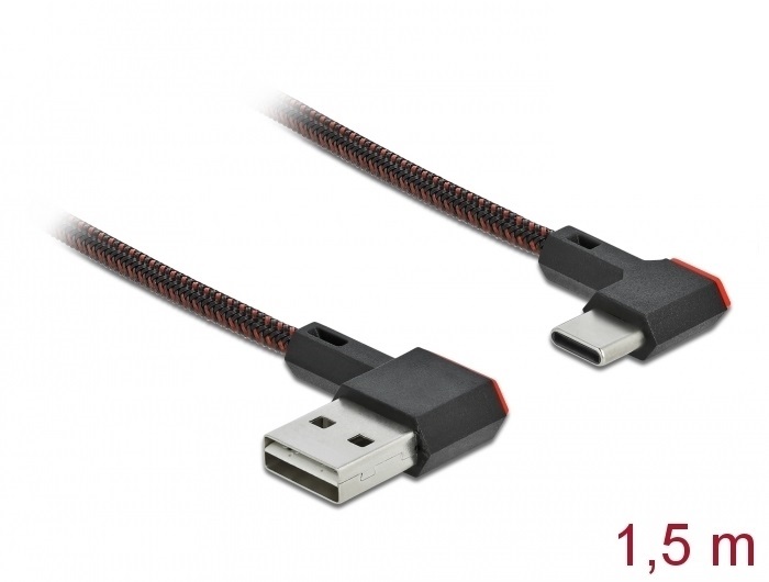 Delock 85282 1,5m Easy USB 2.0 A/USB Type-C kábel