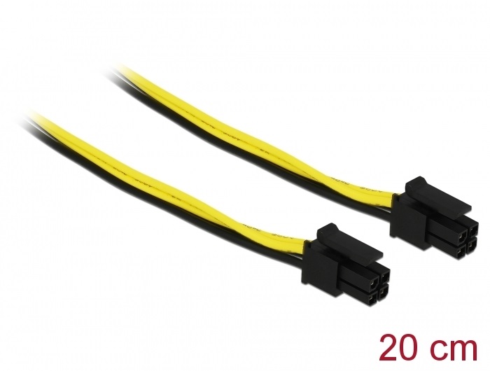 Delock 85372 20cm Micro Fit 3.0 4-tűs kábel