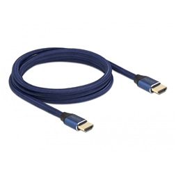 Delock 85447 2m Ultra nagy sebességű HDMI 48Gbps 8K 60Hz kék kábel