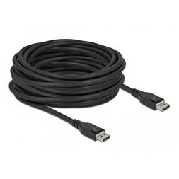 Delock 85502 aktív DisplayPort apa > apa 8K 60Hz 10m összekötő kábel