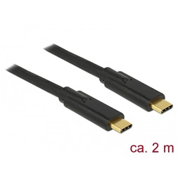 Delock 85527 2m USB Type-C 3.1 Gen 1 (5 Gbps) - Type-C kábel
